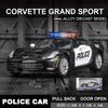 1/36 Police Car Series Alloy Diecast Models Car Toy For Gifts Collections Decorations