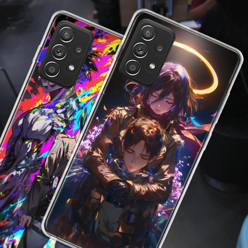 Character MIKASA Phone Case For Samsung A15 A25 A35 A55 A16 A26 A36 A56 Galaxy A12 A22 A32 A52S A05S A02S A72 A42 A6 A7 A8 A90 A