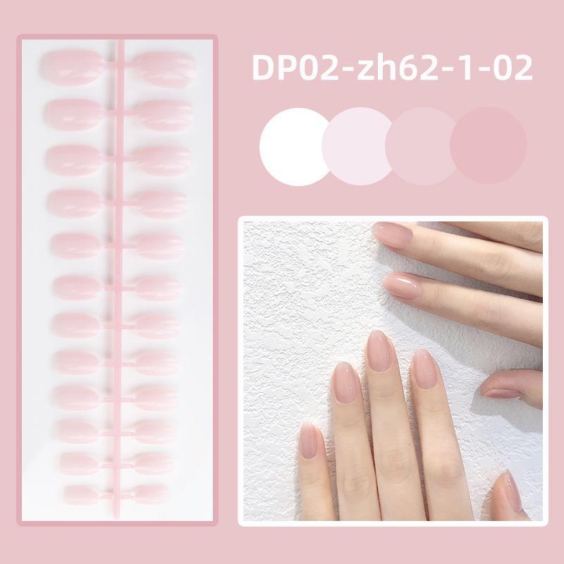 

Глянцевые наклейки для ногтей с круглой головкой - набор из 24 штук DP02-zh62-1-02