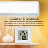 Digital Thermometer Hygrometer Backlight Indoor Room Thermometer Temperature And Humidity Monitor 4.5x4.5x1.6cm