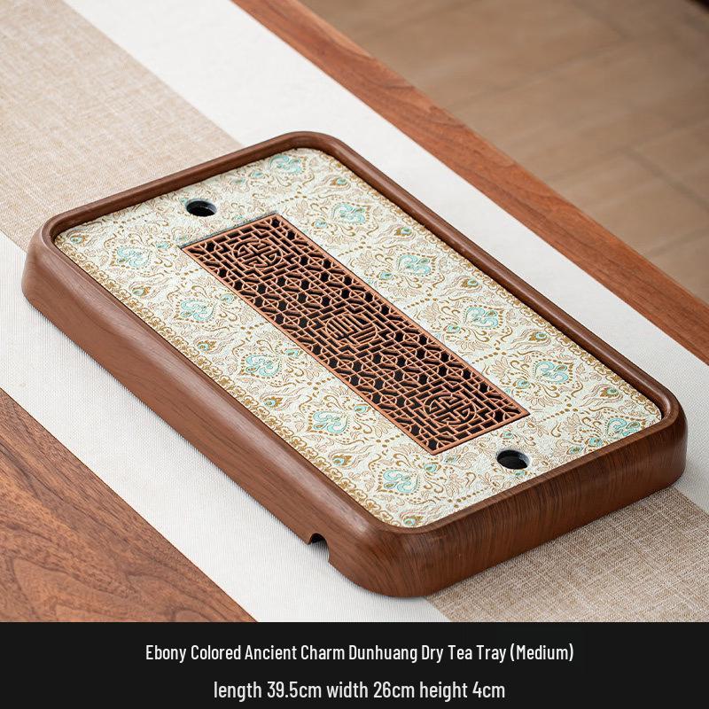 Ebony Dunhuang Tea Tray