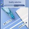 Press-Activated Refillable Correction Tape - High Aesthetic, Student-Friendly Ins Style Correction Fluid
