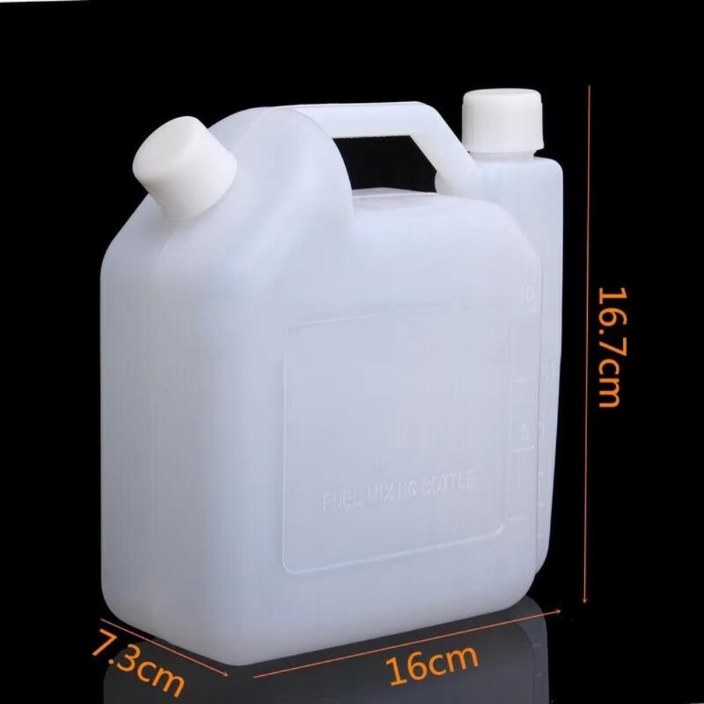 50:1 Mix Ratio Oil Pot 1 Liter Capacity Petrol Mixing Bottle Durable Fuel Mixing Bottle