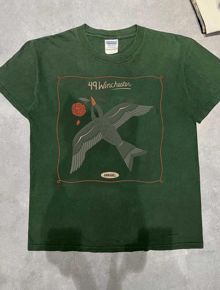 

NEW 49 Winchester Album Tour Gift For Fan Full Size Green T-shirt TA163 Unisex T-Shirt XXXL
