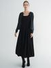 Paul And Alice Balloon Maxi Dress / Light Mint