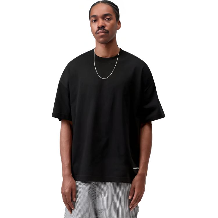 Carhartt WIP Classic Letter Logo Embroidered Oversized T-Shirt Men Tops CHXTEI031373Q
