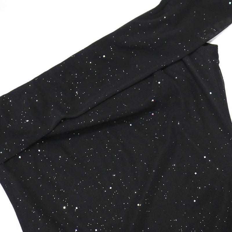 Women's Slim-fit Split Dress Sexy One-shoulder Long Dress