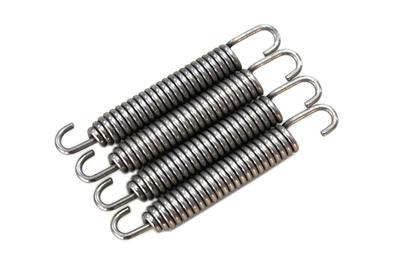 Ressorts de Silencieux 78mm Pivotants 4pcs Oscillant à 360° Universel