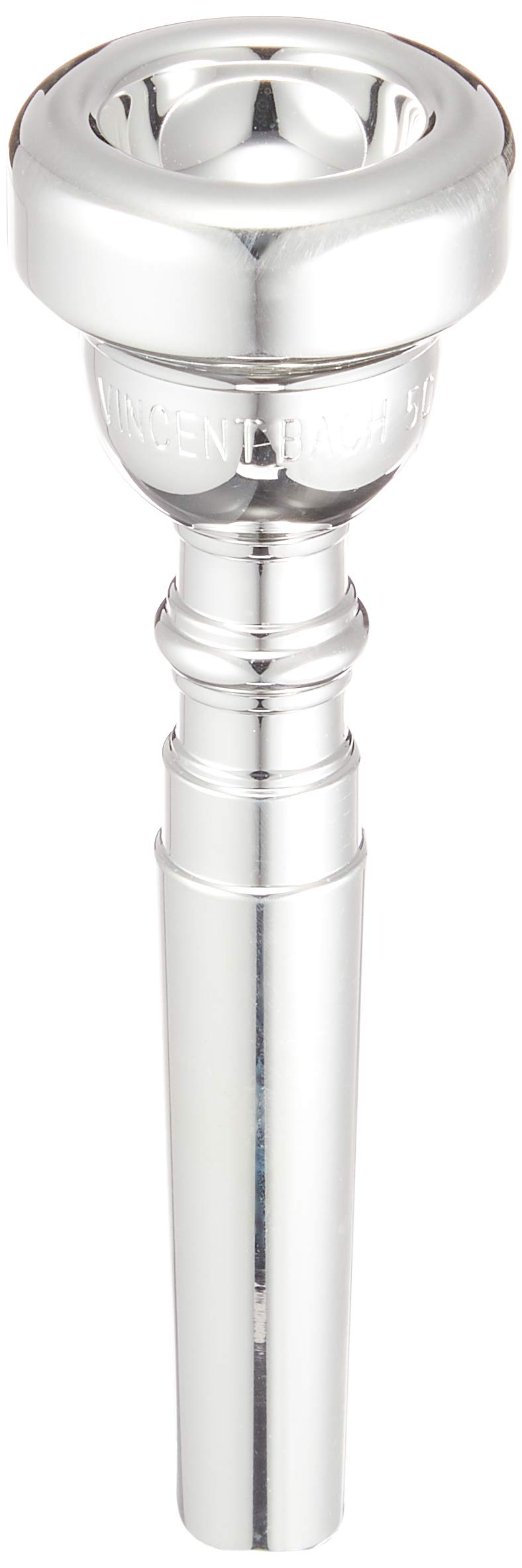

Back trumpet mouthpiece 5C silver plated finish
