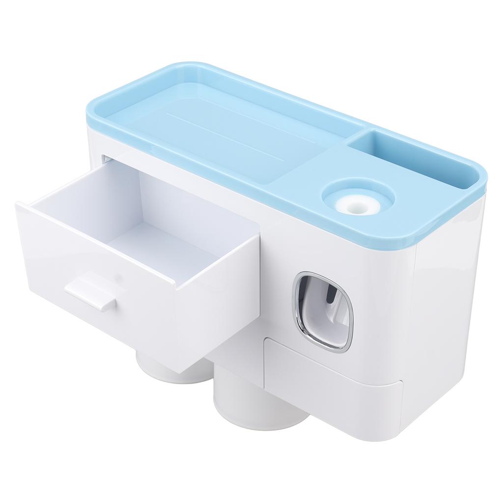 Zahnpasta Spender Wandmontierter Zahnpasta Spender Quetscher Set für Badezimmerzubehör