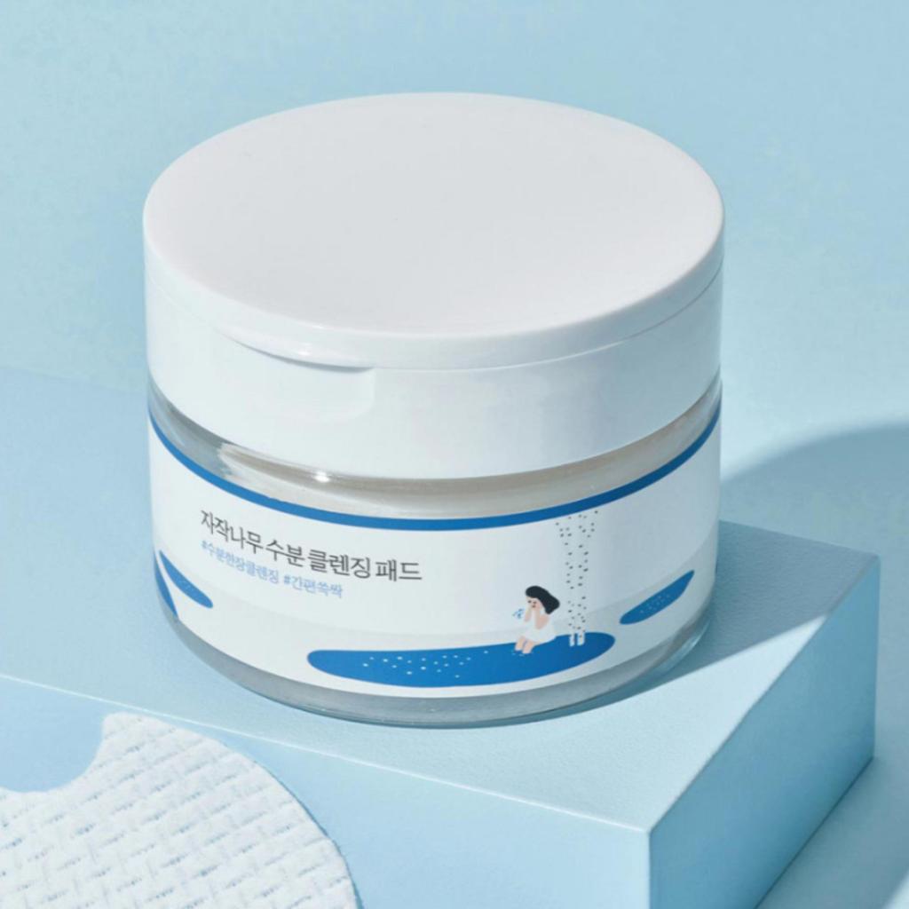 ROUND LAB Birch Juice Moisturizing Cleansing Pad 60 Pads