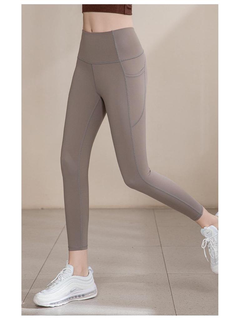 Lulu Women's High-Waist Yoga Pants - Tummy Control, Hip Lift, Running & Fitness Tights