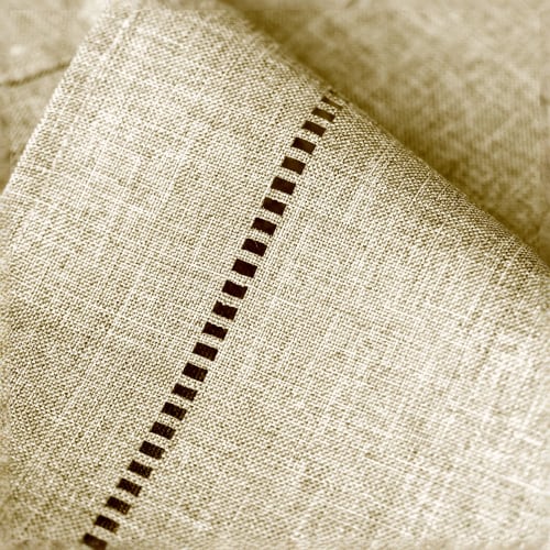 Aomiryo Table Runner, Stylish Nordic Lace Border, Washable, Table Centercloth, Dining Table Decoration, 150 X 31cm, Creme