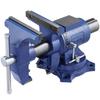 6-1/2" Multi-Purpose Bench Vise Heavy Duty Ductile Iron 360° Swivel Base