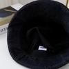 Rolled Brim Bowknot Bucket Hat Women Vintage Denim Foldable Sun Hat For Spring/Autumn Winter Bucket Cap Retro Casual New