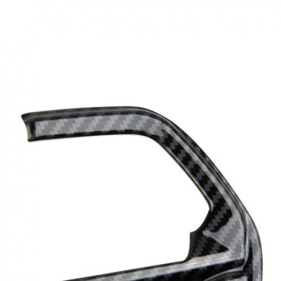 Carbon Fiber Style Inner Steering Wheel Trim Cover Fit For Toyota Tundra +
