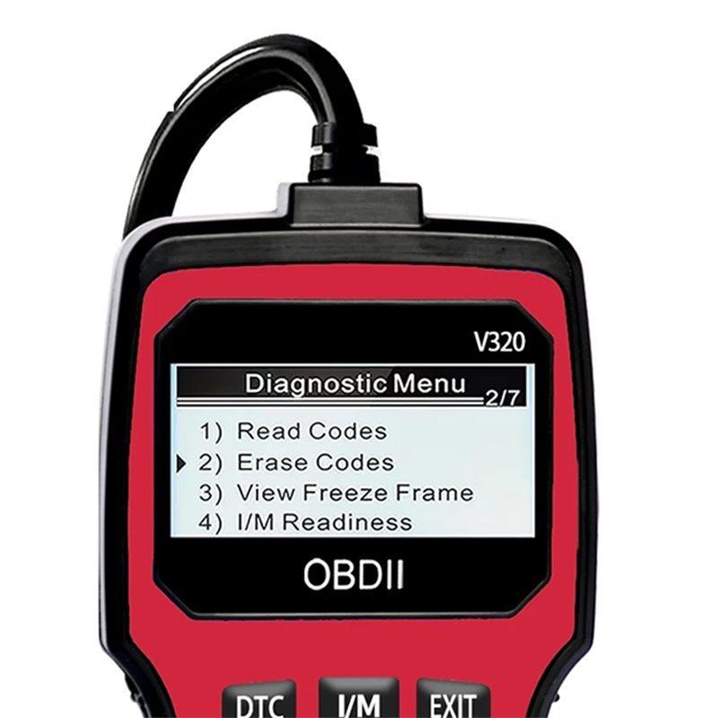 Voltage Tester,And Real-Time Data Stream Function Obd2 Scanner With Engine Fault Code Reader