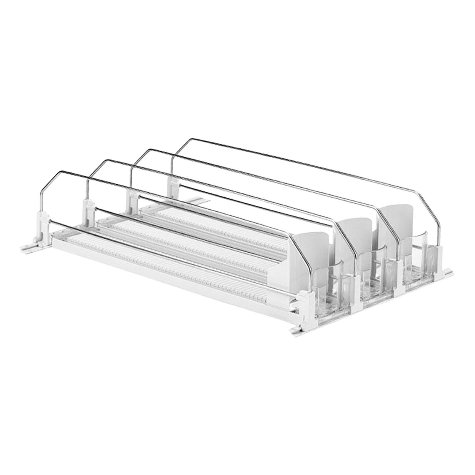 Drink Organizer for Fridge Spring Loaded Beverage Storage for Refrigerators Vending Machines Cafes Restaurant Commodity Shelves 5290₽