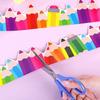 Colorful Border Sticker Roll Copperplate Paper Classroom Decorations  Classroom