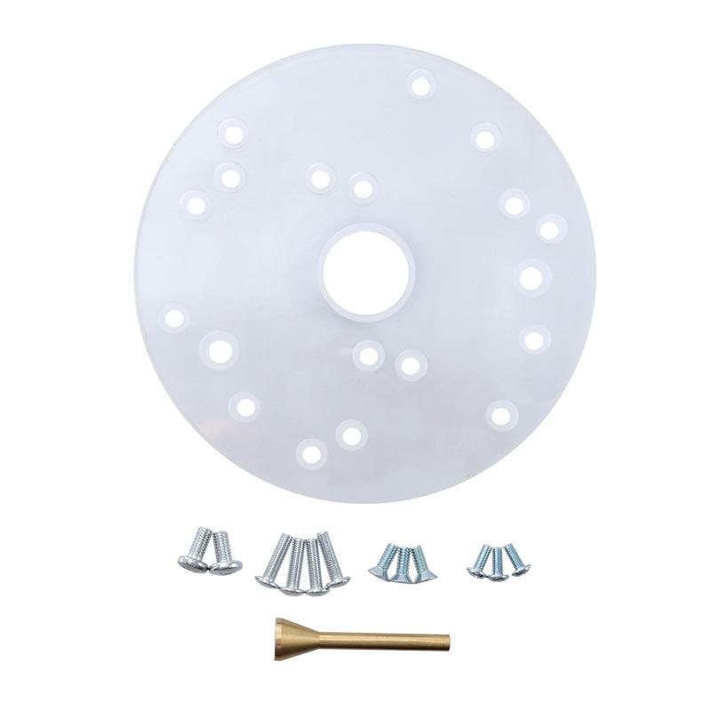 Uniwersalna płyta podstawowa routera prowadnice szablonu podstawa frezarki do drewna