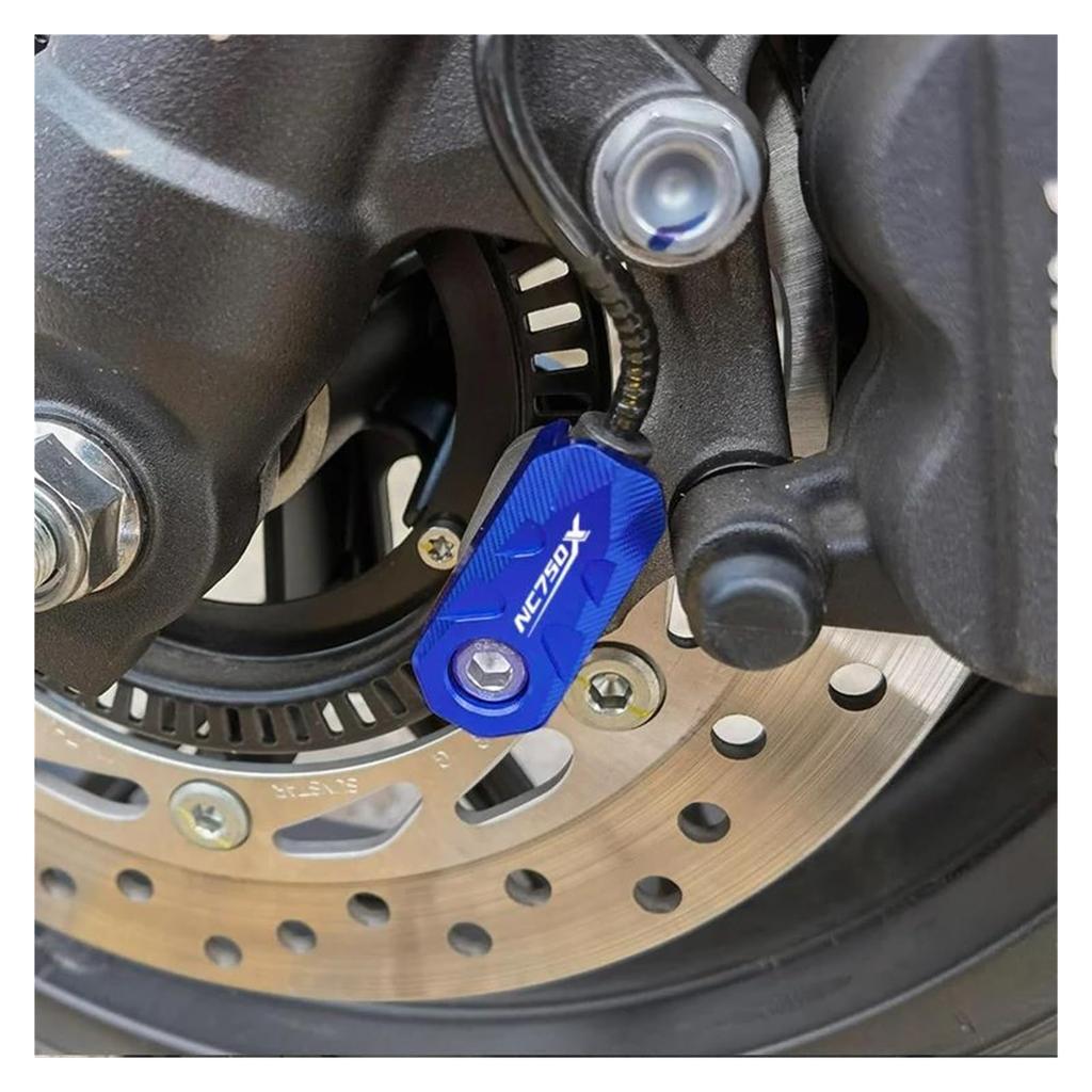 Sensor Protection Honda NC750X NC750S NC700X NC700 Front Rear Wheel Sensor Protection Guard (Red2)