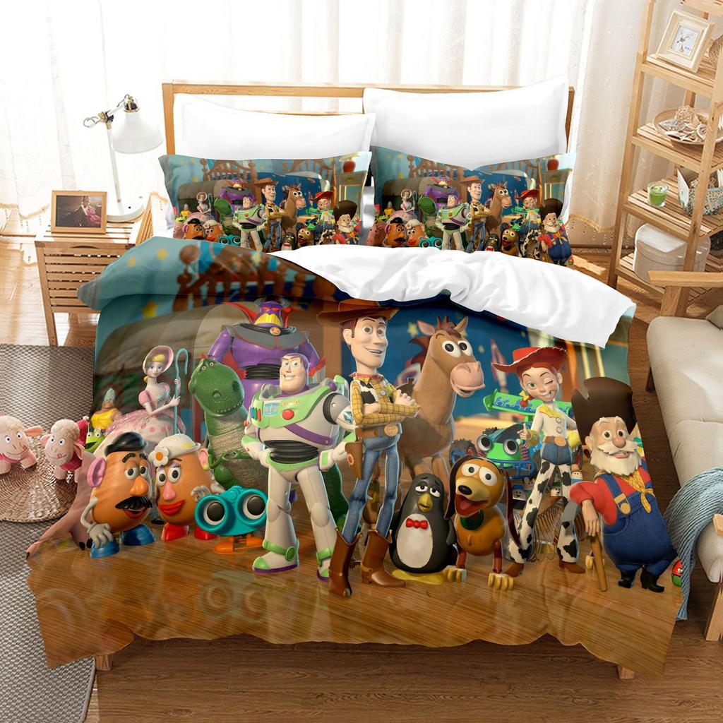 Printed Three-Dimensional 3D Digital Home Textile Three-Piece Children'S Home Textile Kit