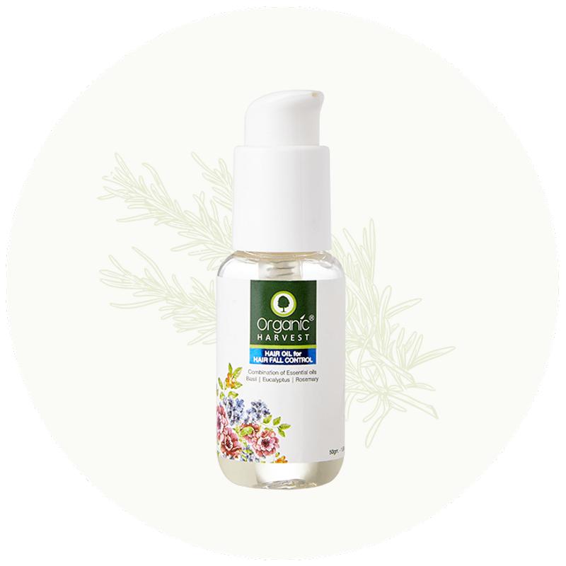 Organic Harvest Hair Oil for Hair Fall Control-50ml