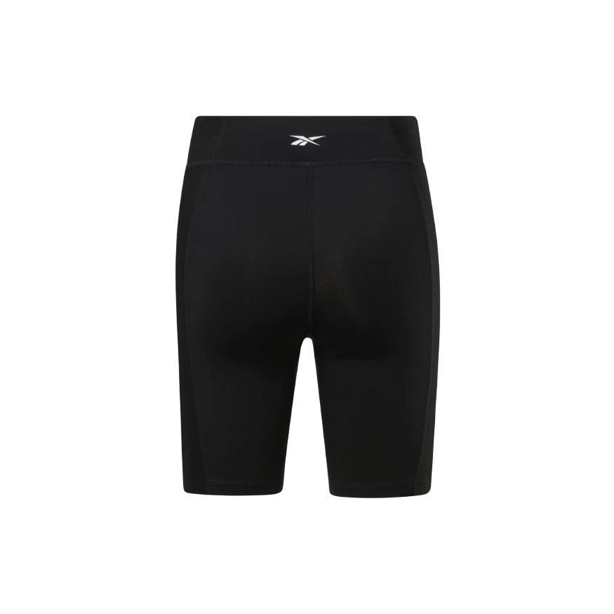 Reebok Retro High-Waisted Solid Color Sports Shorts Women Shorts Black HT6161