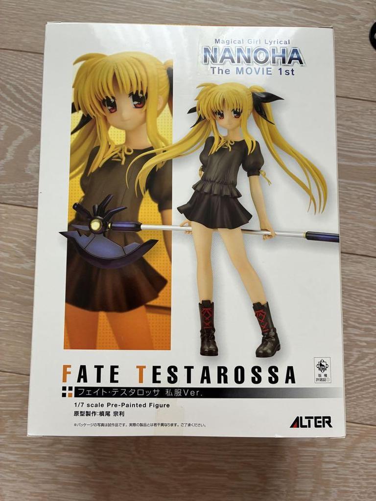 [USED] Magical Girl Lyrical Nanoha Fate Figure