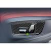 Real Carbon Fiber Seat Adjustment Button Frame Trim For BMW 5 Series 2018-