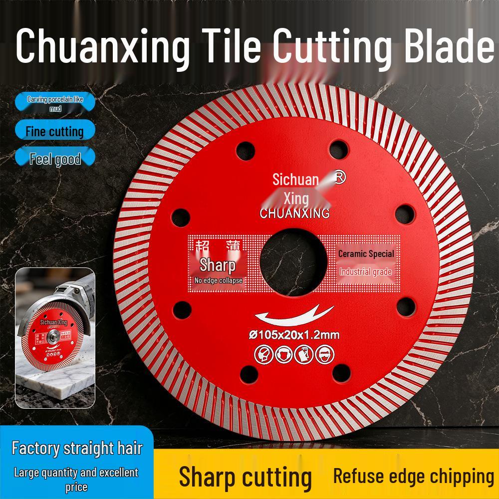 Ultra-Thin Ceramic Tile Cutting Blade - No Chip, Dry Cut Angle Grinder.