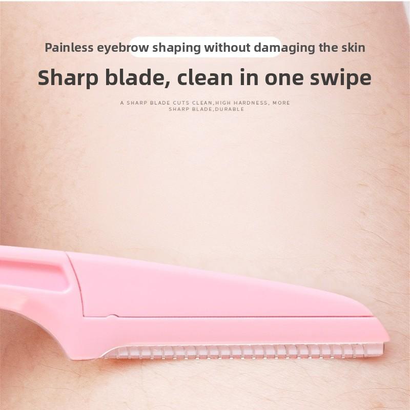 1/3pcs Pocketknife Eyebrow profiler Hair Remover Eyebrow Shaper Shaver facial epilators Eyebrow Trimmer for Ladies Face