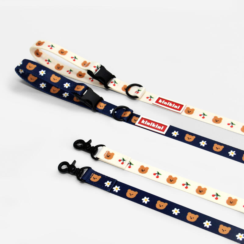 [SET] KINIKINI Dot Bear H-Type Harness + Leash