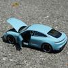 Welly 1/24 Porsche Taycan Turbo S Legering Sportsbil Modell Støpte Metall Nye Energikjøretøyer Bilmodell Simulering Leker til Barn Gaver