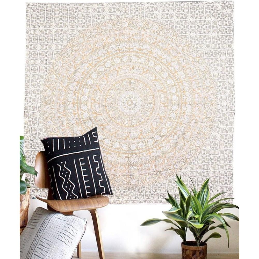 Hippie Mandala Tapestry Ombre Wall Hanging 75x100