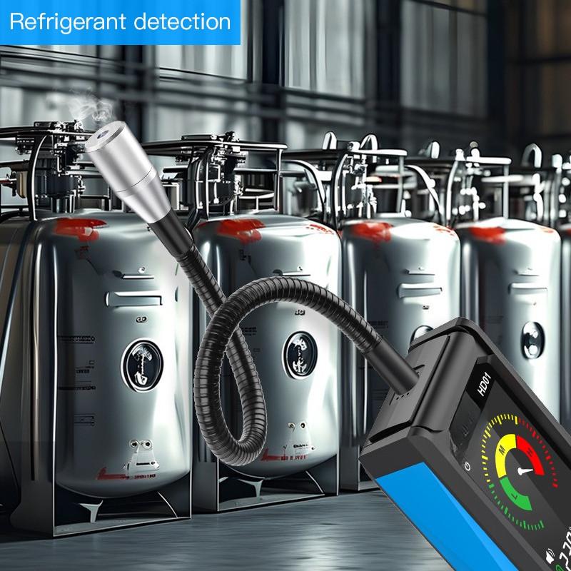 Air Conditioner Appliances Refrigerant Tester Automotive Refrigerant Fluorion Freon Leak Detector Halogen Leak Detection Device
