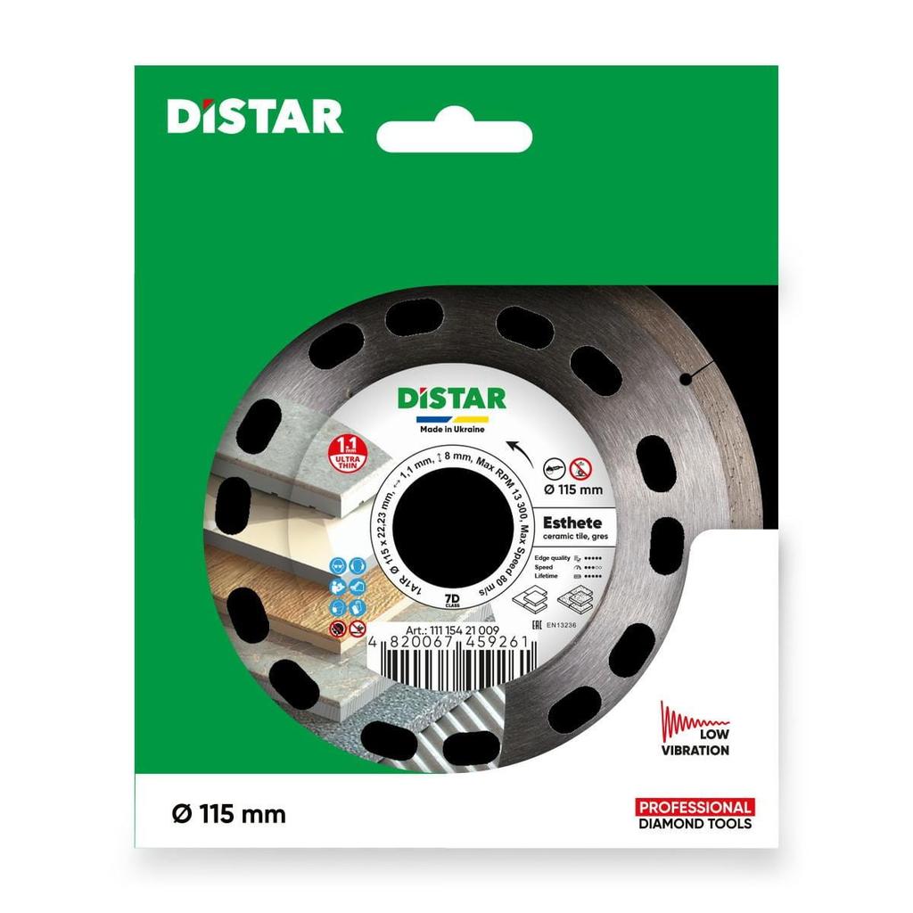 Distar Diamond Disc Esthete 115 x 1.1 x 8 x 22.23mm