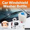 Universal Wiper Systems Reservoir 12V 1.5L Reservoir Nozzle Sprayer Kit Car Windshield Washer Reservoir Pump Car Cleaning Tools