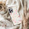 Floral Magnetic Phone Case for Apple 17 Pro Max, 2-in-1 Double-Layer Protective Design