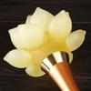 2pcs Copper Glazed Candle Holder Design Lotus Flower Holder Buddhist Supplies Prayer In Buddhist Temples Auspicious Feng Shui