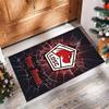LOSC Lille Printed Crystal Velvet Rug Non‑Slip Crystal Velvet Carpet For Sofa Bedroom Indoor Home Decoration