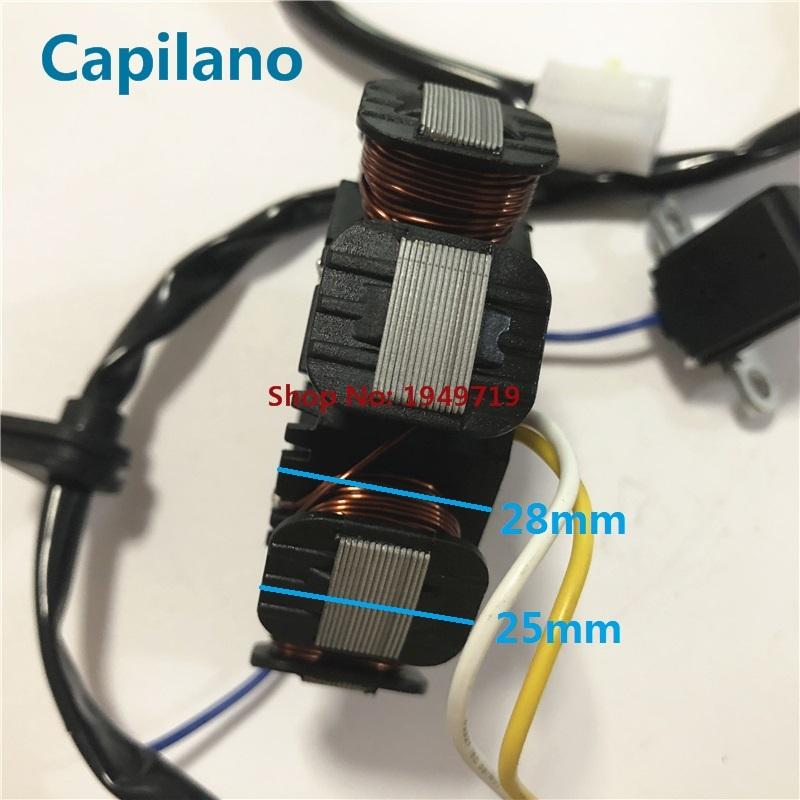 Motorcycle DIO50 ZX50 Engine Inner Rotor Ignition Stator Magneto Coil for Honda 50cc DIO AF 50 AF34 AF35 In 8 Pole