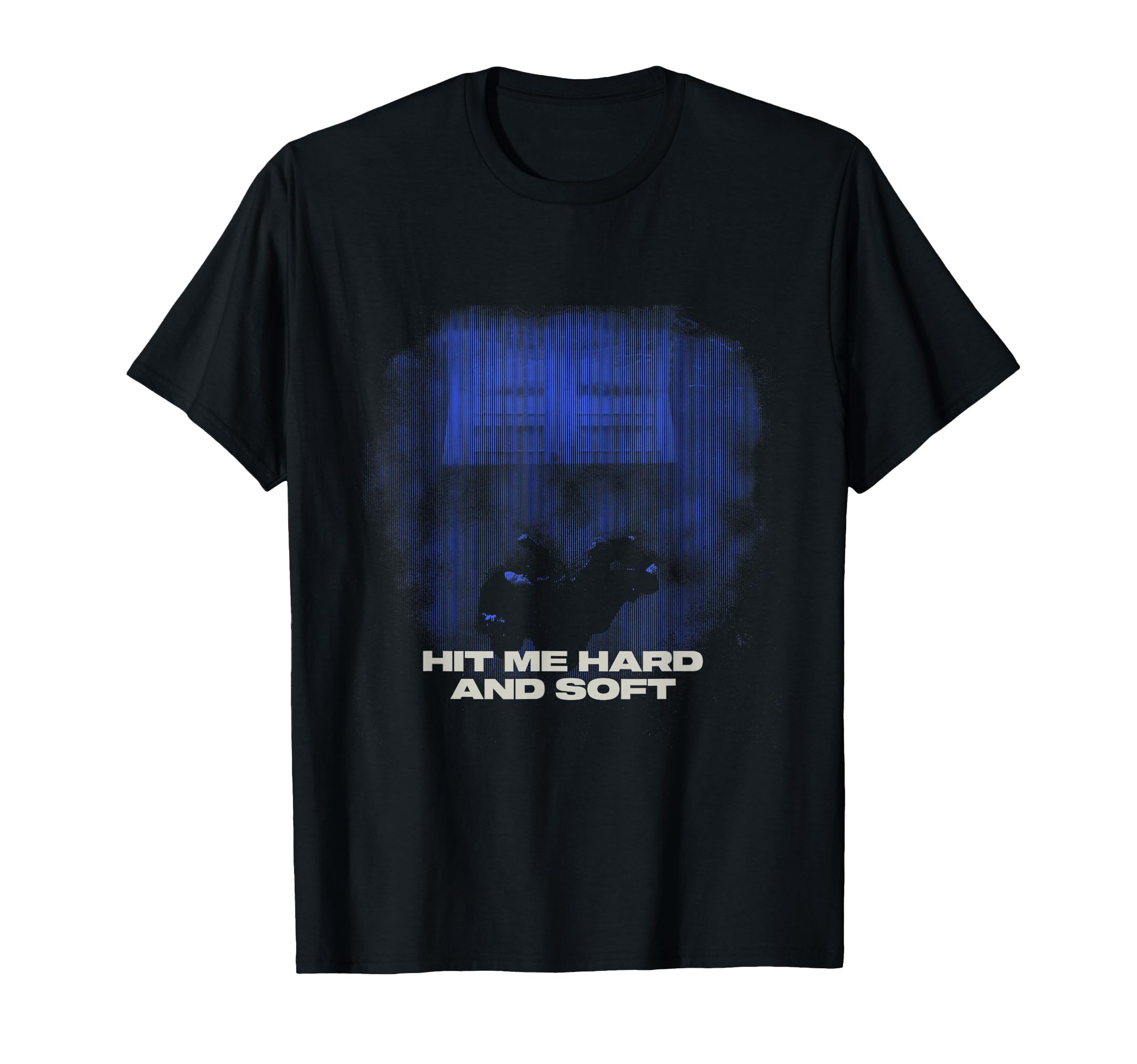 Billie Eilish Official HIT ME HARD AND SOFT Blue Photo T-Shirt