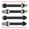 chenyang Thick Pitch Flexible Ribbon Flat Cable USB Connector for Raspberry Gimbals 0.3mm 0.5mm 20-Pin 0.98ft/0.3M Pi, GoPro, Drones, Cameras,