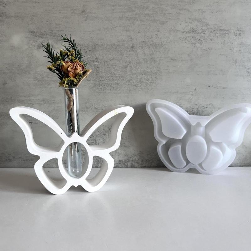 Translucent Silicone Mould for Creating 3D Butterfly Shapes Decoration for Epoxy Resin and Plaster Cement Projects