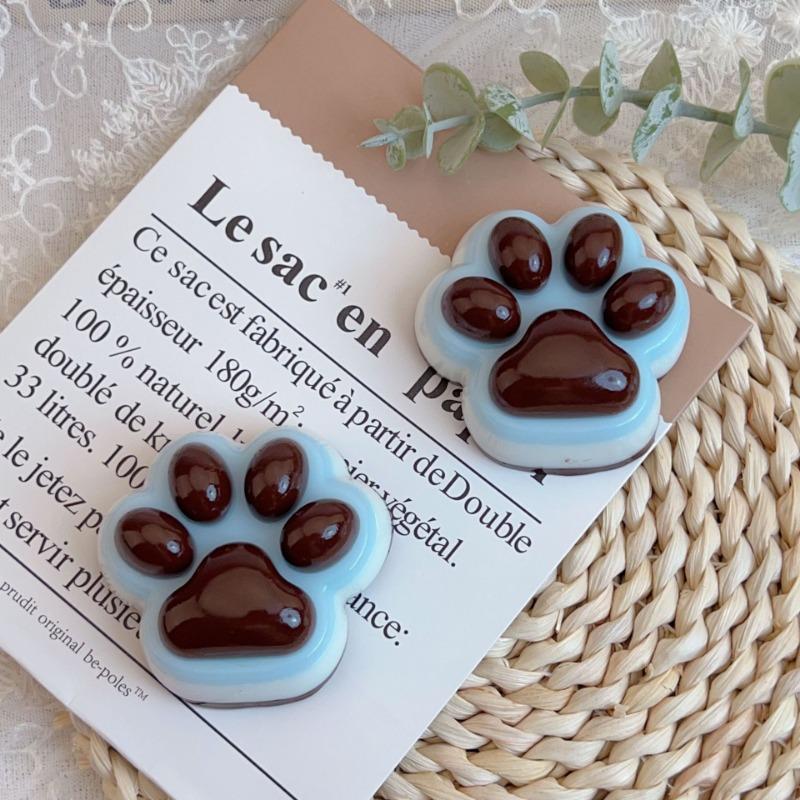Kids Slow Rebound Pinching Decompression Stress Relief Relax Toys Kawaii Sticky Chocolate Cat Paw Squeeze Toys For Children Gift