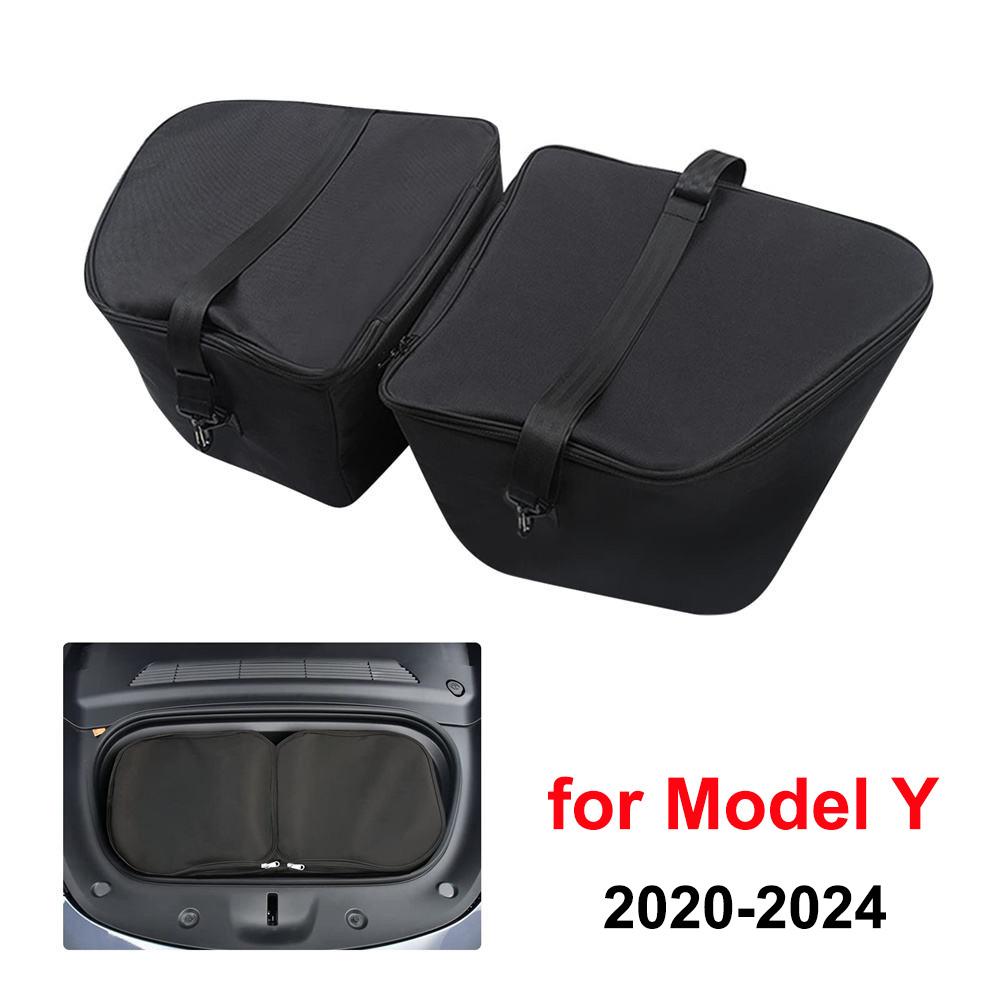For Tesla Model 3 Highland 2024 Model Y Juniper 2025-2020 Frunk Cooler Organizer Insulation Bag Front Trunk Storage Outdoor Trip