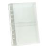 1Pcs New Durable Diagonal Loose Leaf Notebook Cover PP Mini M5 A7 A6 Portable Sticker Small Card Photo Storage Ledger