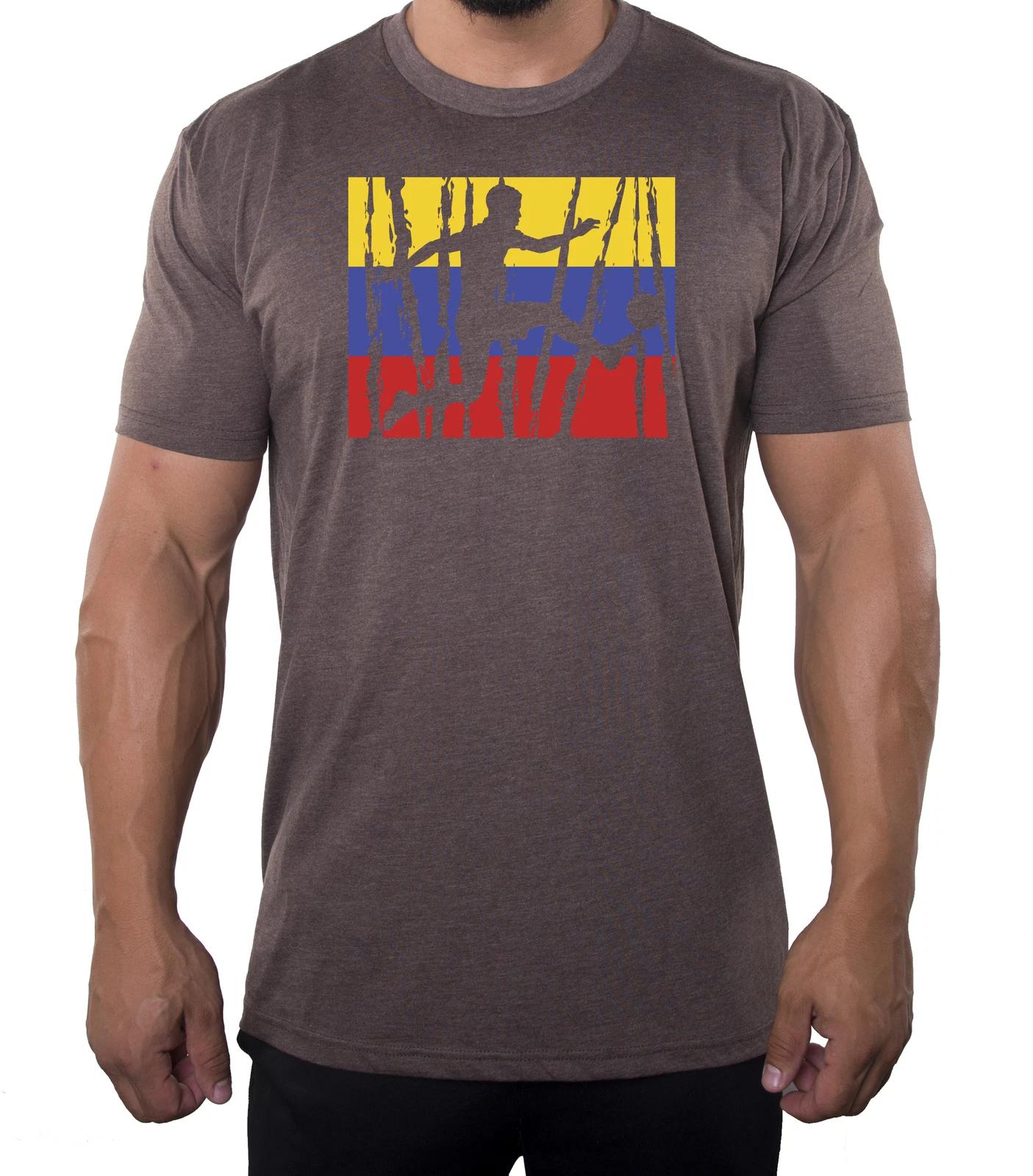Colombian Soccer Pride Tee, Colombian Flag shirt, Men s Soccer Shirt M