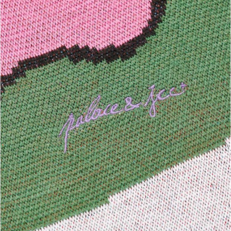 Palace Graphic Sweater Recommended for Gifts Unisex Tops White PAL-SS20-044